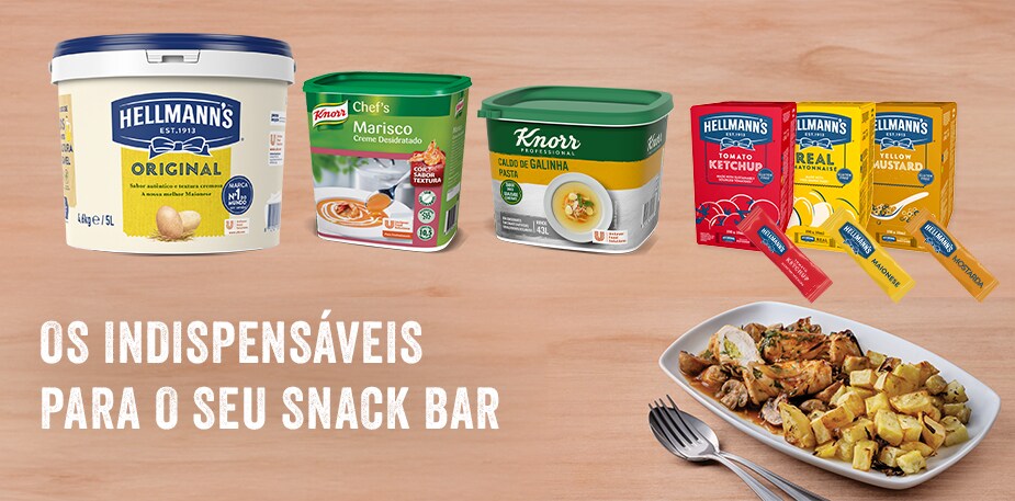 Indispensáveis para Snack Bares